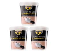 3X Bartoline All Purpose Ready Mixed Filler Plaster Wood Brick Stone Repair 600G