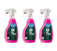3X Bartoline Bbq Brush Cleaner Fast Acting Oil-Based Grill Remover Tool 500Ml