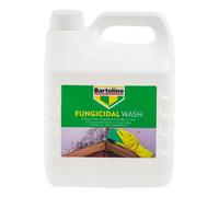 3X Bartoline Fungicidal Wash Mould Algae Mildew Cleaner Remover Surfaces 4L