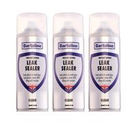 3X Bartoline Leak Sealer Clear Waterproof Spray Gutter Pipe Roof Repair 400Ml