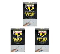 3X Bartoline Multi Purpose Powder Filler Plaster Wood Brick Stone Repair 450G