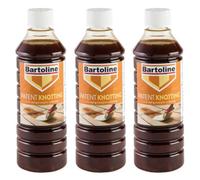 3X Bartoline Patent Knotting Solution For Sealing Knots & Resinous Areas 500Ml