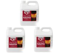 3X Bartoline Premium Paraffin Clean Burning Low Sulfur Liquid For Heaters 4L