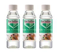 3X Bartoline Pure Turpentine Organic Oil Based Paint Cleaner Thinner 250Ml