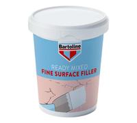 3X Bartoline Ready Mixed Fine Surface Filler Repair Small Holes Dents Nicks 600G