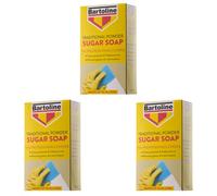 3X Bartoline Sugar Soap Powder Paint Cleaner Grease Dirt Remover 500G
