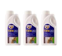 3X Bartoline Tx10 Paint Varnish Stripper Non-Caustic Extra Strong Wood Metal 1L