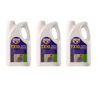 3X Bartoline Tx10 Paint Varnish Stripper Non-Caustic Strong Wood Metal 2.5L