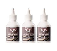 3X Bartoline Wood Glue Water Resistant Resin Based Drying Pva Adhesive 125Ml