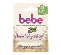 3x bebe Natürlichgepflegt Lippenpflegestift mit Shea Butter Intense Care je 4,9g