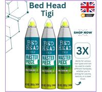 3X Bed Head TIGI Masterpiece Hairspray Extra Strong Hold & Massive Shine 75ml,