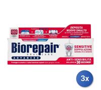 3X Biorepair Toothpaste 75 Ml. Sensitive Double Action