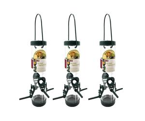 3X Bird Feeding Station Bird Feeder Hanging Feed Silo