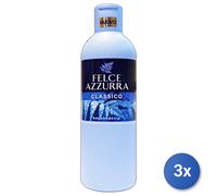 3x Blue Fern Classic Unmistakable Scent 650 Ml Shower Gel