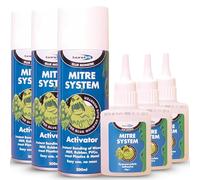 3x Bond It Monster High Strength Mitre Bonding Kit SuperGlue 50g & Activator 200ml