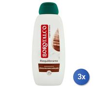 3X Borotalco Bath 450 ML Cedar Wood Balancing Made In Italy