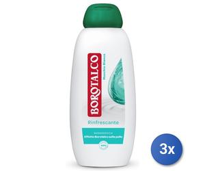 3X Borotalco Bath 450 ML. Refreshing White Musk