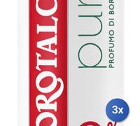 3x Borotalco Deodorant Spray 150 Ml. Pure Zero Salts Made In Italy