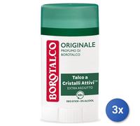 3x Borotalco Deodorant Stick 40 Ml. Original