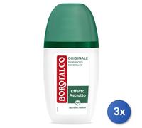 3X Borotalco Deodorant Vapo 75 ML. Original