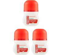 3x Borotalco Roberts Intensive Talcum Scent Deo Deodorant Roll-on 50ml 72h