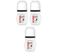 3x BOROTALCO ROBERTS Invisible Roll-on Deo Deodorant 50ml 48h! 0% Alcohol!