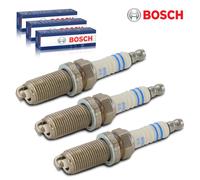 Spark Plugs Set 4x fits NISSAN ELGRAND E50, E51 2.5 3.5 00 to 10 Genuine Bosch