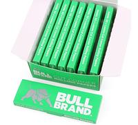 3X Boxes of Bull Brand Cut Corner Rolling Papers | Regular 18gsm Tobacco Cigarette Leaves (1200 Papers)
