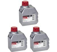3X Brake Fluid Dot4 0.25L 250Ml Bottle 1500 Viscosity At -40C Degrees Brembo L04002