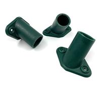 3x Broom Handle Bracket Plastic Sweeping Brush Shaft 15/16 2 Holes