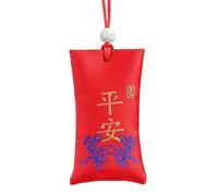 3X Buddhist Salt Pouch, Spiritual Protection Sachet, Chinese Amulet Necklace, Traditional Energy Ward Symbol with Hanging Charm, Luck Safety TokenUse in Prayer Meditation Travel