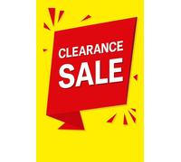3x C Sale A1 Poster - Bold Retail Window Display Sign | High Visibility Shopfront Promotion Poster | Durable & Easy to Hang | Ideal for Stores, Pop-Ups, Boutiques, Markets (59.4 x 84.1cm)