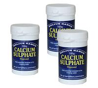 3X Calcium Sulphate Gypsum 100g Home Brew Beer Making Chemicals