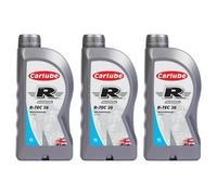 3X Carlube Engine Oil 1L Triple R 20W50 Api Sb Cb Mineral 1 Litre R-Tec 38 Kck001