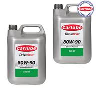 3X Carlube Gear Differential Oil Treatment Ep 80W90 4.55 Litre Ltr Xey455