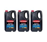 3X Carlube Triple T Sae 10W-40 Uhpd E6/e9 Commercial Engine Oil 5L 5 Litres X3