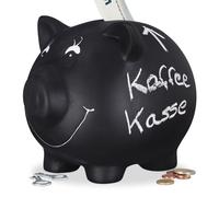 3x Chalkboard piggy bank Decorative Savings Animal Personalised Coin Holder