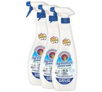 3x ChanteClair Surface Universal Degreaser with Bicarbonate (Baking Soda) Spray - 600ml (MultPack of 3) - Home, Kitchen, Bathroom, Car, Windows Cleaner Household Cleaning Tool