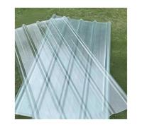 3x Clear Roof Sheet, Corrugated Roofing Sheets, 2.0 mm Daylighting Plate for Greenhouse, Plastic Roof Panels, Anti-dust Rain Protection Sunshine Panel(35x35in=90x90cm-2.0mm)