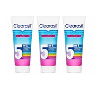 3x Clearasil Ultra 5in1 Treatment lotion 100ml for 5 pimple problems multiaction