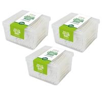 3x Cotton Buds Paper Stems - 200 Pack (600 Buds) Eco Friendly Stems