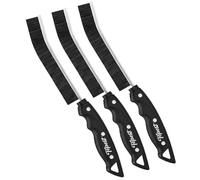 3X Crevice Cleaning Brush Hard-Bristled | Multifunctional Gap Cleaning Brush | Grout Brush for Narrow Hard to Reach Places | Suitable for Around Bathroom Fittings, Taps, Hob, Kitchen Sink