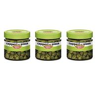 3X D'Amico Capperi per Pizza Capers for Pizza Glass 100g