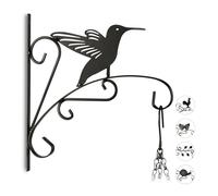 3x decorative flower hooks animal design for hanging baskets plant holder