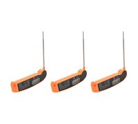 3X Digital Instant Read Meat Thermometer with Highly Accurate Temperature Probe, Electric