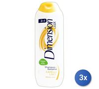 3X Dimension 2In1 Shampoo 250 Ml. Smooth Yellow