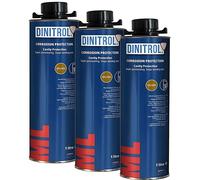 3x DINITROL ML BROWN Car Underbody Door Rust Stop Corrosion Protection 1 Litre