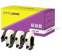 3X DK-11204 17 x 54 mm Compatible Multipurpose Labels Rolls (400 Labels per Roll) for P-Touch QL-1110NWB QL-1100 QL-1060N QL-500 QL-500A QL-570 QL-580 QL-700 QL-710W QL-800 QL-810W QL-820NWB