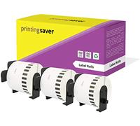 3X DK-44205 62 mm x 30.48 m Compatible Continuous Removable Paper Label Tapes for P-Touch QL-1110NWB QL-1100 QL-1050 QL-500 QL-500BW QL-570 QL-580 QL-700 QL-710W QL-800 QL-810W QL-820NWB