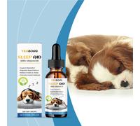 3x Dog Sleep Support Drops with Herbal Nighttime Formula Canine Anxiety